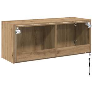 TV wall cabinet Artisanový dub kompozitní dřevo - obrázek 11