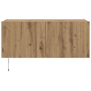 TV wall cabinet Artisanový dub kompozitní dřevo - obrázek 9