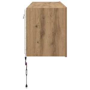 TV wall cabinet Artisanový dub kompozitní dřevo - obrázek 10