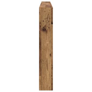Čelo postele Staré dřevo 200 x 17 x 102 cm kompozitní dřevo - obrázek 7