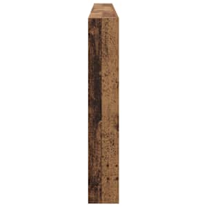 Čelo postele Staré dřevo 220 x 17 x 102 cm kompozitní dřevo - obrázek 7