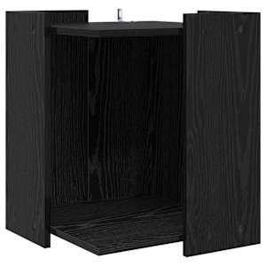 Enclosure pro kočičí záchod Černý dub 42 x 42 x 51 cm - obrázek 2