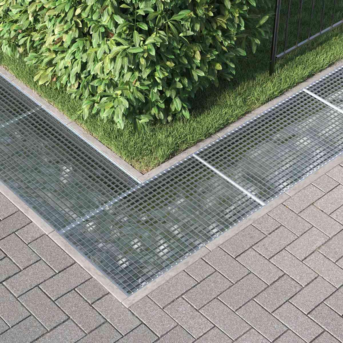 Gitter Sølv x 2 cm Hot-Dip Galvaniseret Stål - Billede 3