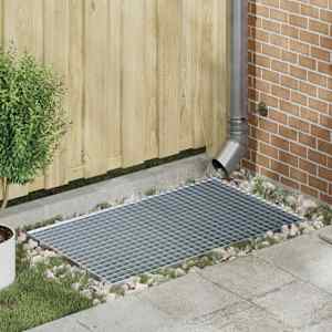 Rešetka srebrna 100 x 60 x 2 cm Jeklo vroče pocinkano