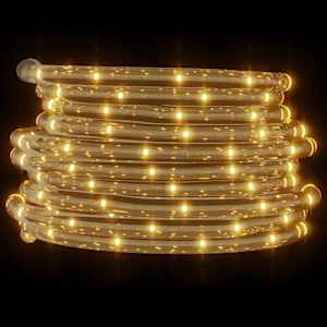 Světelný provaz s 2400 LED diodami Teplá bílá 100 m PVC - obrázek 5