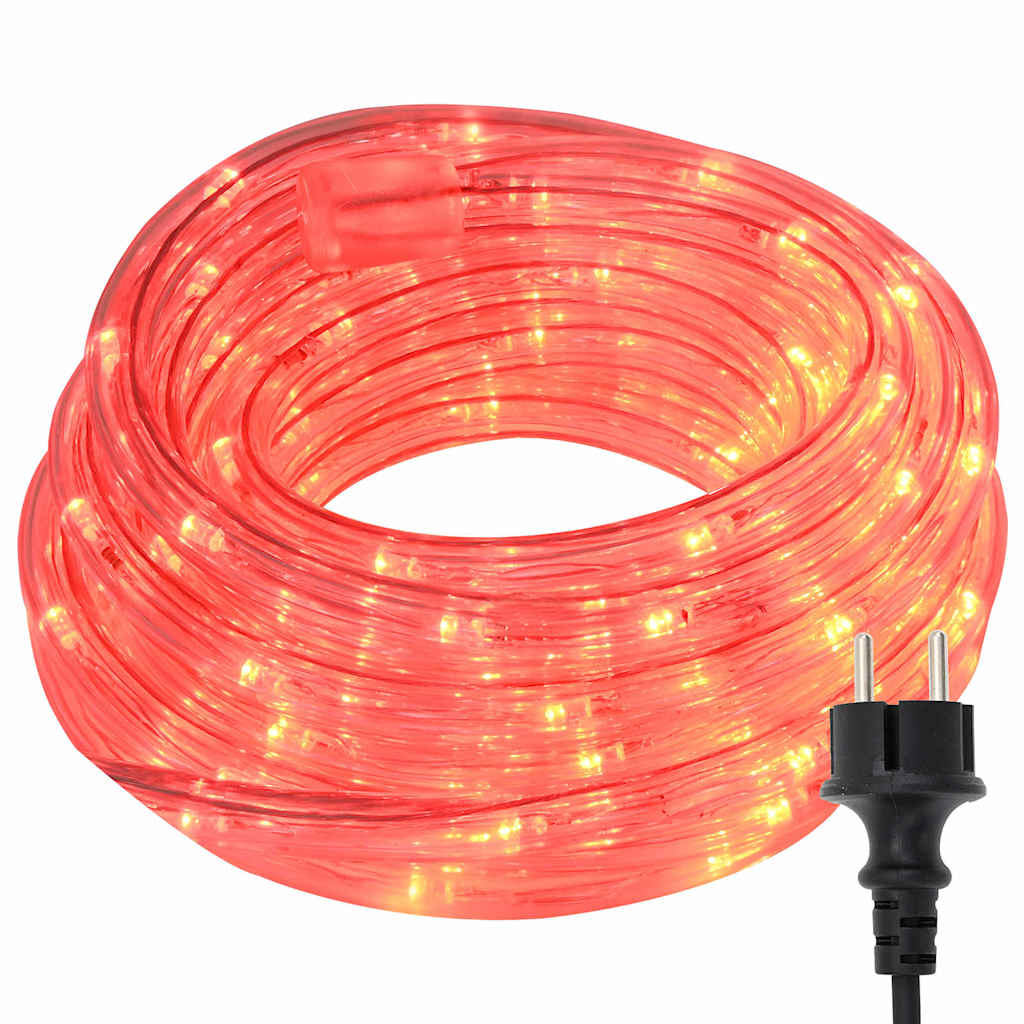 Thumbnail - vidaXL Lichtseil mit 240 LEDs Rot 10 m PVC