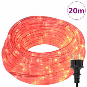 Světelný provaz s 480 LED diodami Červená 20 m PVC - obrázek 3