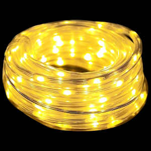 Světelný provaz s 120 LED diodami Teplá bílá 5 m PVC - obrázek 6