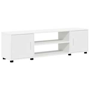 Sestava TV skříněk Nástěnný 4 pcs Bílá Kompozitní dřevo - obrázek 6