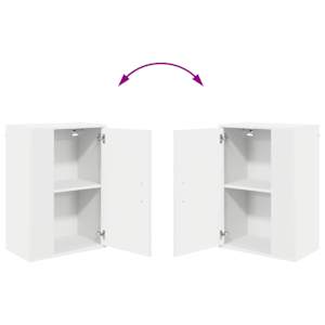 Sestava TV skříněk Nástěnný 4 pcs Bílá Kompozitní dřevo - obrázek 11