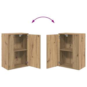 Sestava TV skříněk 4 pcs Artisanový dub Kompozitní dřevo - obrázek 11