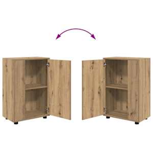 Sestava TV skříněk 4 pcs Artisanový dub Kompozitní dřevo - obrázek 12