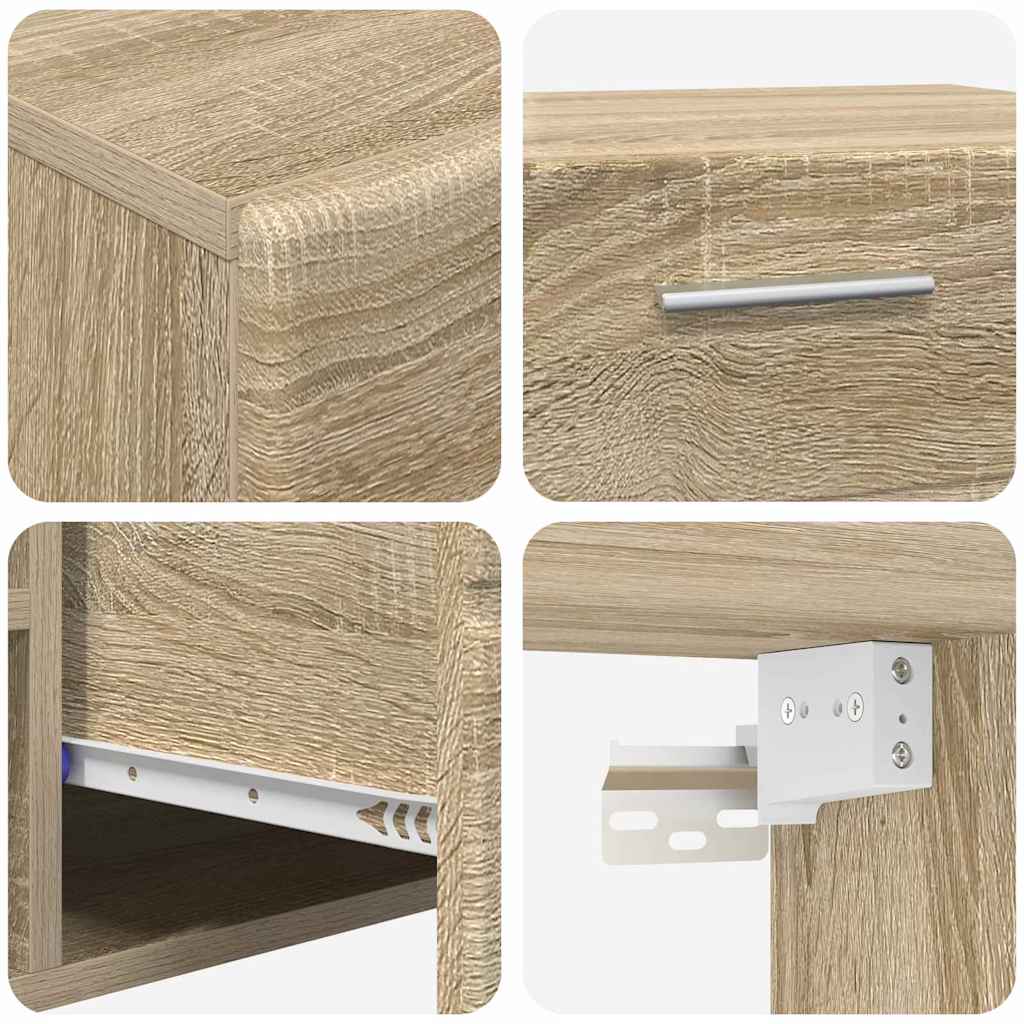 Komplet TV omaric s predalom Sonoma hrast Konstruiran les - slika 10