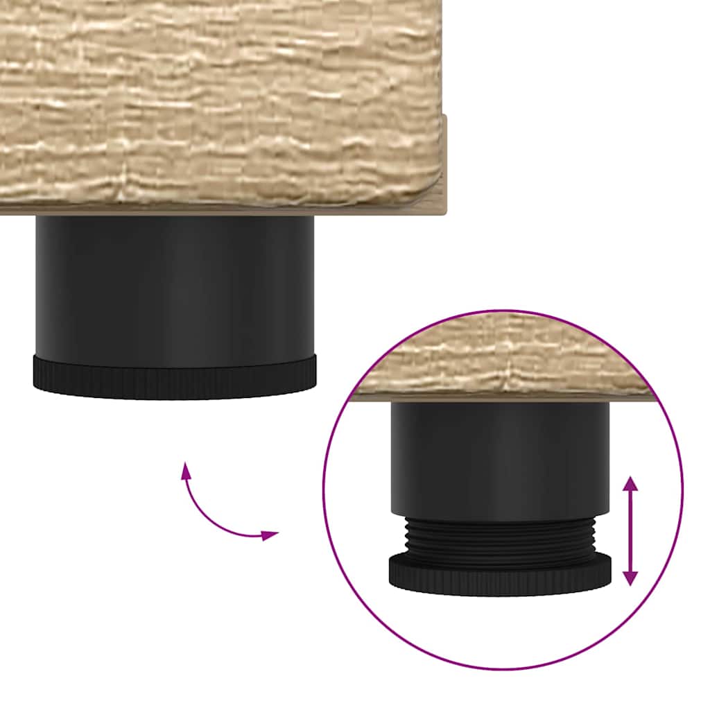 Komplet TV omaric s predalom Sonoma hrast Konstruiran les - slika 13