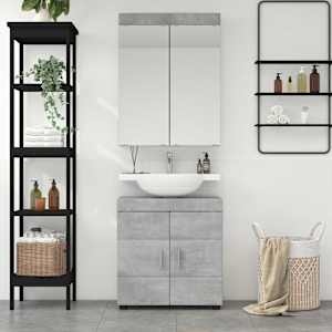 Sada koupelnového nábytku TULUM 2 pcs Betonově šedá - obrázek 4