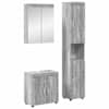 vidaXL Vannitoa m&ouml;&ouml;bleset TULUM 3 tk Hall Sonoma 60 x 34 x 63 cm