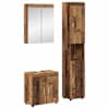 vidaXL Vannitoa m&ouml;&ouml;bleset TULUM 3 tk Vana puit 60 x 34 x 63 cm