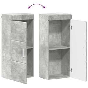 Sada koupelnového nábytku TULUM 5 pcs Betonově šedá - obrázek 14
