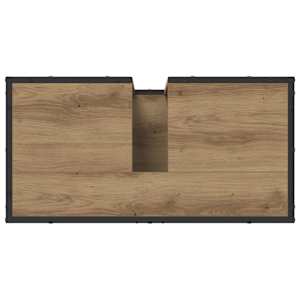 Sada koupelnového nábytku 2 pcs Artisanový dub kompozitní dřevo - obrázek 10