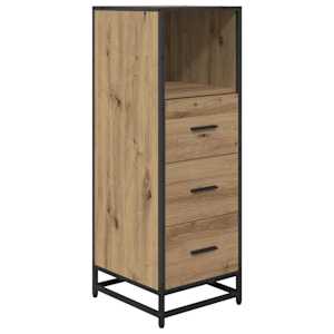 Sada koupelnového nábytku 4 pcs Artisanový dub kompozitní dřevo - obrázek 7