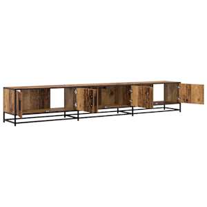 TV jednotky 2 pcs Staré dřevo 240 x 35 x 41 cm Kompozitní dřevo - obrázek 5