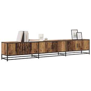 TV jednotky 2 pcs Staré dřevo 240 x 35 x 41 cm Kompozitní dřevo - obrázek 3