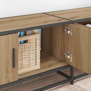 TV jednotky 2 pcs Artisanový dub 240 x 35 x 41 cm - obrázek 4