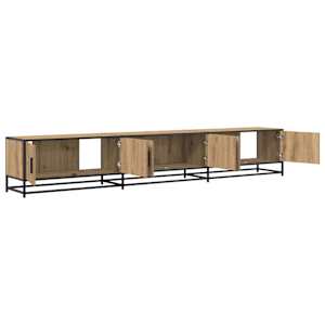 TV jednotky 2 pcs Artisanový dub 240 x 35 x 41 cm - obrázek 5