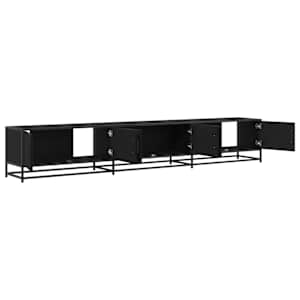 TV jednotky 2 pcs Černý dub 240 x 35 x 41 cm Kompozitní dřevo - obrázek 5