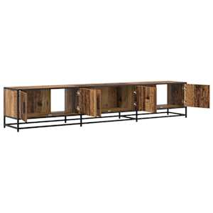 TV jednotky 2 pcs Staré dřevo 210 x 35 x 41 cm Kompozitní dřevo - obrázek 5