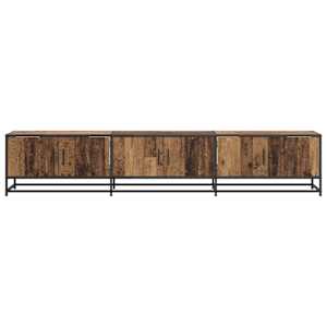 TV jednotky 2 pcs Staré dřevo 210 x 35 x 41 cm Kompozitní dřevo - obrázek 6