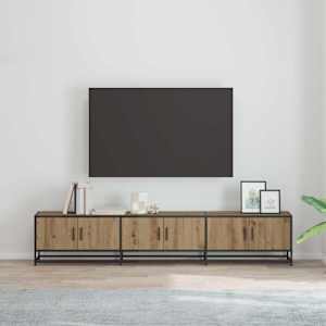 TV jednotky 2 pcs Artisanový dub 210 x 35 x 41 cm - obrázek 1