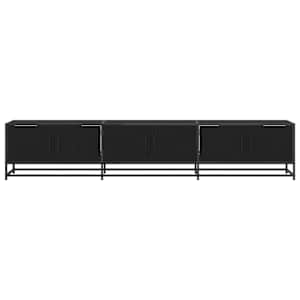 TV jednotky 2 pcs Černý dub 210 x 35 x 41 cm Kompozitní dřevo - obrázek 6