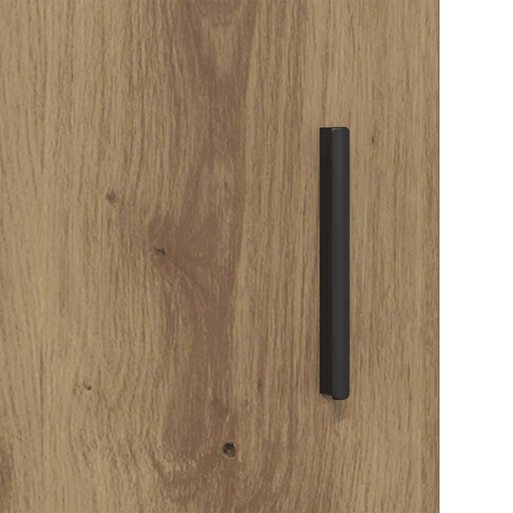 Sada koupelnového nábytku 2 pcs Artisanový dub kompozitní dřevo - obrázek 13