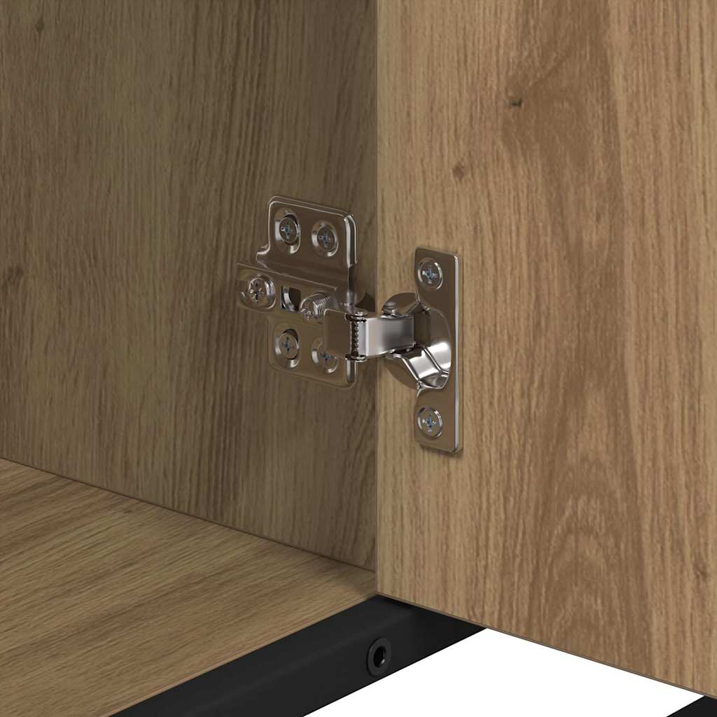 Sada koupelnového nábytku 3 pcs Artisanový dub kompozitní dřevo - obrázek 11