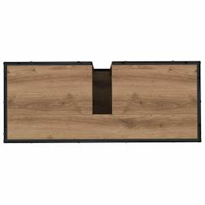 Sada koupelnového nábytku 3 pcs Artisanový dub kompozitní dřevo - obrázek 10