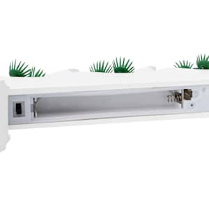 Vánoční svíčkový most s 7 LED diodami Bílá 39.5 x 5 x 29 cm - obrázek 10