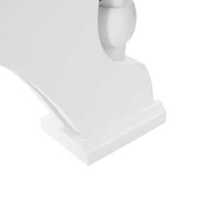 Vánoční svíčkový oblouk s 10 LED svíčkami Bílá 47 x 5 x 29 cm - obrázek 10