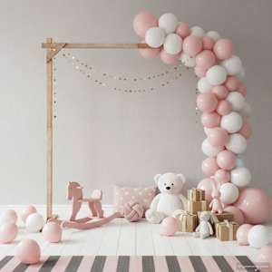 Poroka Arch Svetlo rjava 225 x 95 x 226 cm Masivno borovo les