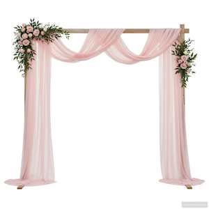 Svatební oblouk Světle hnědá 225 x 95 x 226 cm - obrázek 3