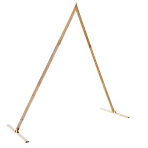 Svatební oblouk Světle hnědá 202 x 95 x 254 cm - obrázek 5