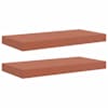 vidaXL Seinariiul 2 tk Punane 50 x 23,5 x 3,8 cm Tehispuit