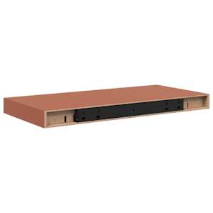 Nástěnná polička 2 pcs Červená 50 x 23 x 4 cm kompozitní dřevo - obrázek 9