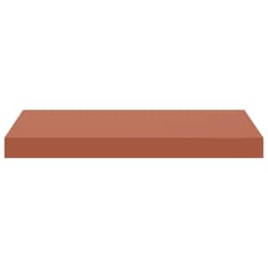 Nástěnná polička 2 pcs Červená 50 x 23 x 4 cm kompozitní dřevo - obrázek 7