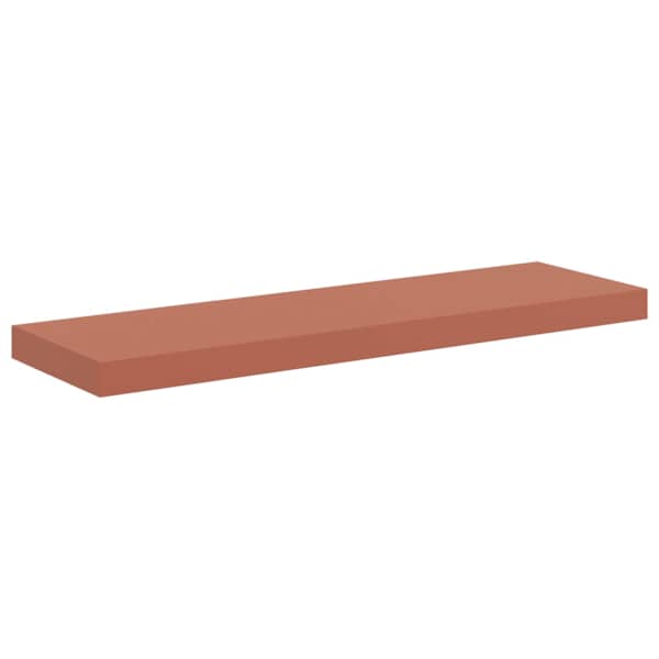vidaXL Seinariiul Seinale kinnitav Punane 80 x 23,5 x 3,8 cm Tehispuit