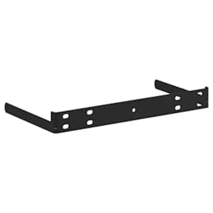 Nástěnná polička 2 pcs Hnědá 40 x 23,5 x 4 cm kompozitní dřevo - obrázek 12