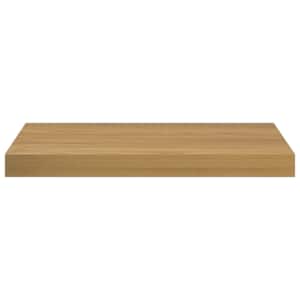 Nástěnná polička 4 pcs Hnědá 50 x 23 x 4 cm kompozitní dřevo - obrázek 7
