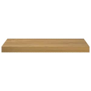 Nástěnná polička 2 pcs Hnědá 60 x 23 x 4 cm kompozitní dřevo - obrázek 7