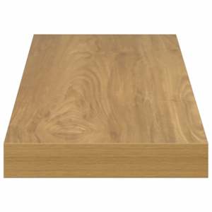 Nástěnná polička 4 pcs Hnědá 50 x 23 x 4 cm kompozitní dřevo - obrázek 8