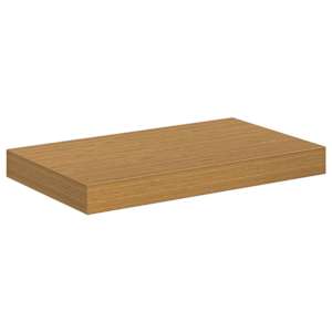 Nástěnná polička 2 pcs Béžová 40 x 23,5 x 4 cm kompozitní dřevo - obrázek 6